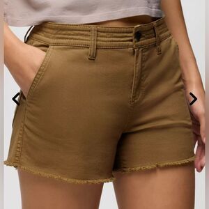 NWT PrAna Women's Sancho Short in Retro Olive Size 2